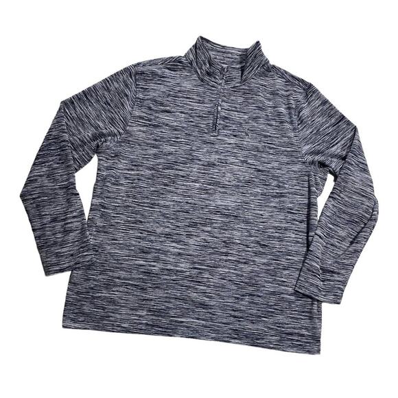 TailorByrd Sport Quarter Zip Mens Sz Large Long Sleeve Athletic Blue MSRP $90 - Picture 2 of 11